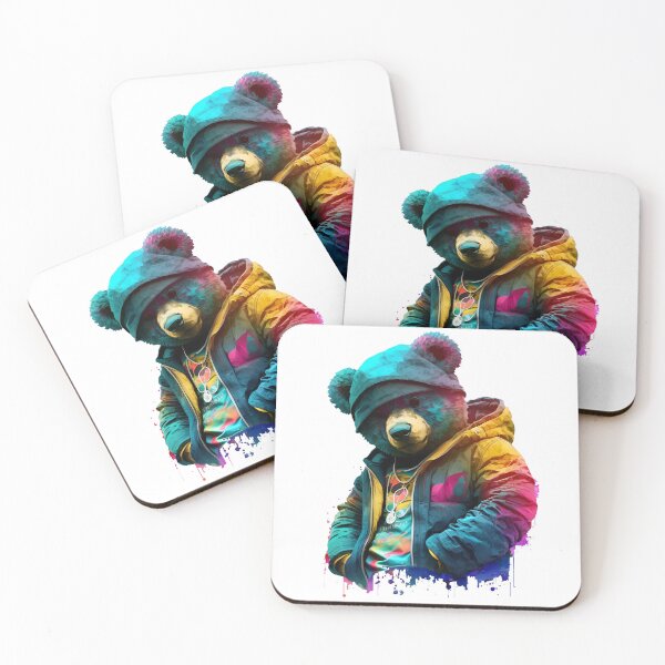 Item preview, Teddy Bear and the rapper style designed and sold by Melcu.