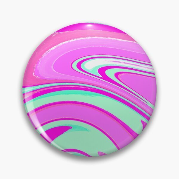 Item preview, Neon Pink, Green, Blue, Purple, Pink Tones, Multicolor, Hot Pink and Mint Green Marble Pattern Design designed and sold by theprintedclub.
