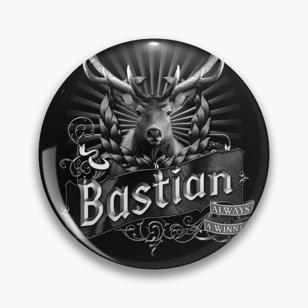 Item preview, Old-Timey Deer/Buck Label with Bastian on it: A Vintage-Inspired Piece of Badassery designed and sold by PlaTolstoy.