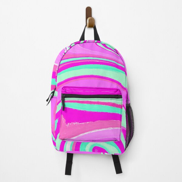 Item preview, Neon Pink, Green, Blue, Purple, Pink Tones, Multicolor, Hot Pink and Mint Green Marble Pattern Design designed and sold by theprintedclub.