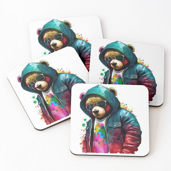 Item preview, Teddy Bear and the rapper style designed and sold by Melcu.