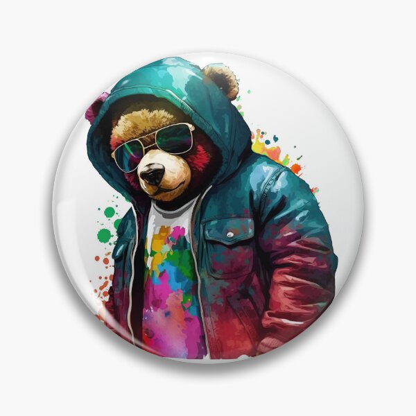 Item preview, Teddy Bear and the rapper style designed and sold by Melcu.