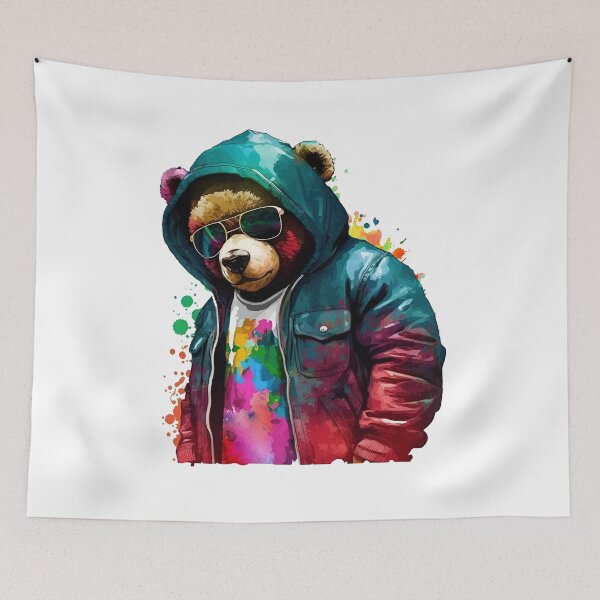 Item preview, Teddy Bear and the rapper style designed and sold by Melcu.