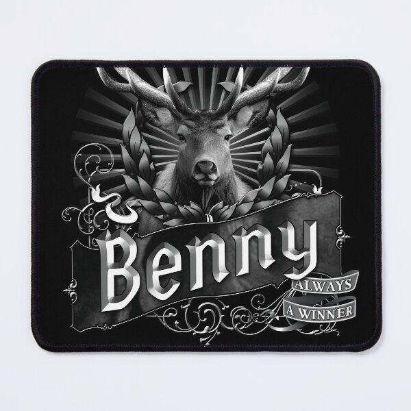 Item preview, Old-Timey Deer/Buck Label with Benny on it: A Vintage-Inspired Piece of Badassery designed and sold by PlaTolstoy.