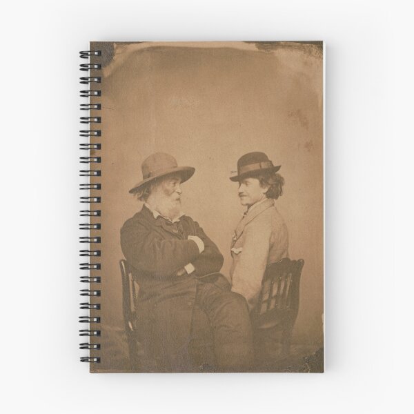 Item preview, Walt Whitman and Pete Doyle, 1865 designed and sold by World Vintage Photos.