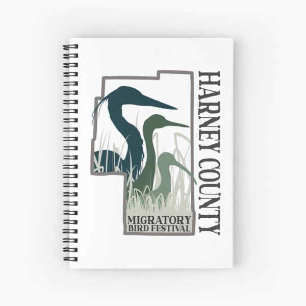 Harney County Migratory Bird Festival Spiral Notebook