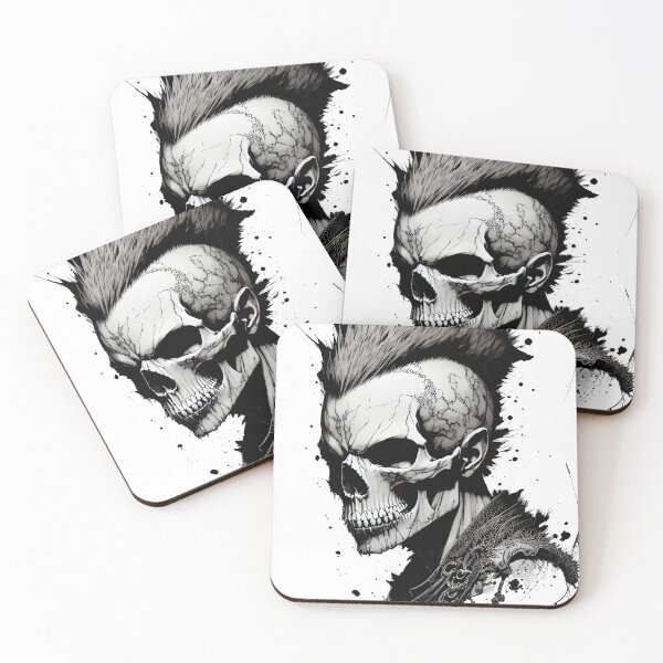 Item preview, Skull With Attitude Pen and Ink Design designed and sold by dedheadthreads.
