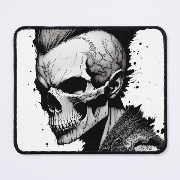 Item preview, Skull With Attitude Pen and Ink Design designed and sold by dedheadthreads.