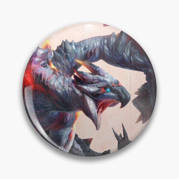 Item preview, Monster Hunter Rise: Sunbreak - Risen Crimson Glow Valstrax designed and sold by VelvetZone.