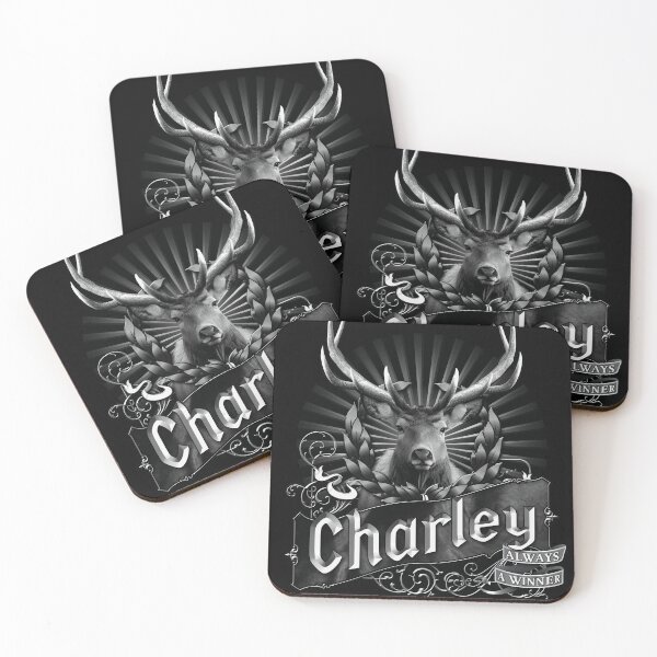 Item preview, Old-Timey Deer/Buck Label with Charley on it: A Vintage-Inspired Piece of Badassery designed and sold by PlaTolstoy.