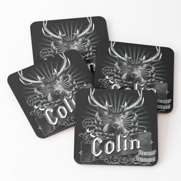 Item preview, Old-Timey Deer/Buck Label with Colin on it: A Vintage-Inspired Piece of Badassery designed and sold by PlaTolstoy.