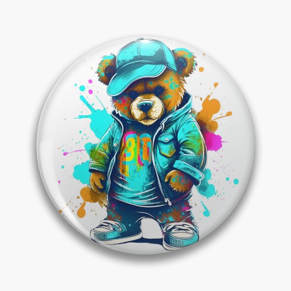 Item preview, Teddy Bear and the rapper style designed and sold by Melcu.