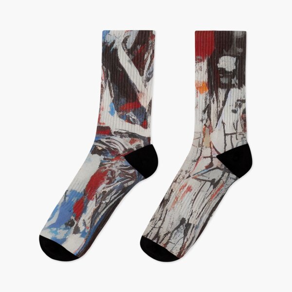 Item preview, Avant-Garde Zombie Love: An Artistic Expression of Street Art, Collage, and Abstract Graffiti designed and sold by ArtazaBazaar.