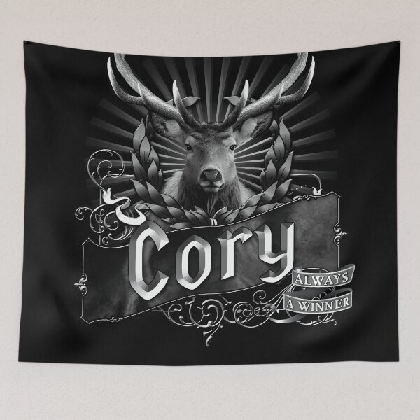 Item preview, Old-Timey Deer/Buck Label with Cory on it: A Vintage-Inspired Piece of Badassery designed and sold by PlaTolstoy.
