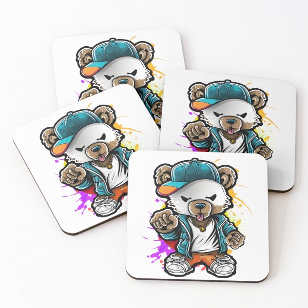 Item preview, Teddy Bear and the rapper style designed and sold by Melcu.