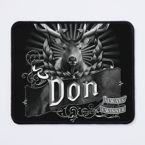 Item preview, Old-Timey Deer/Buck Label with Don on it: A Vintage-Inspired Piece of Badassery designed and sold by PlaTolstoy.