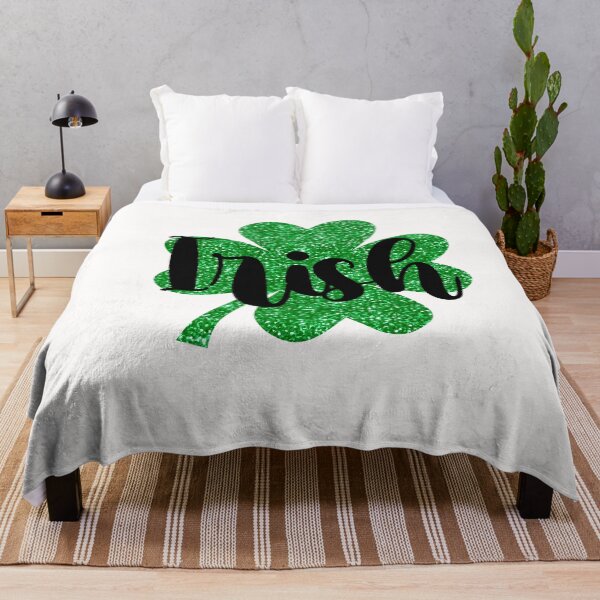 Item preview, Glitter Irish Shamrock designed and sold by HappyLifeCreate.