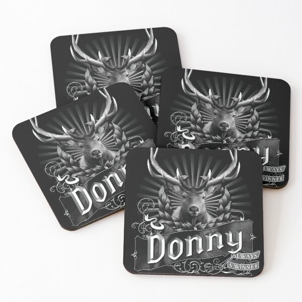 Item preview, Old-Timey Deer/Buck Label with Donny on it: A Vintage-Inspired Piece of Badassery designed and sold by PlaTolstoy.