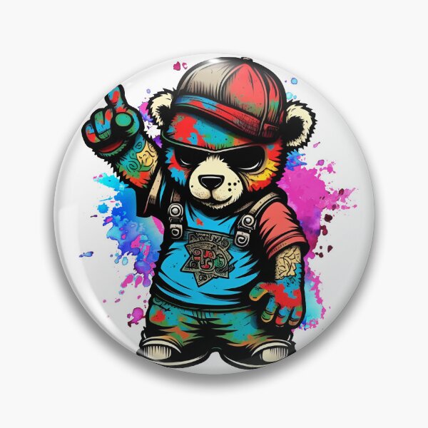Item preview, Teddy Bear and the rapper style designed and sold by Melcu.