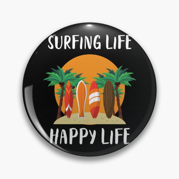 Item preview, SURFING LIFE - HAPPY LIFE designed and sold by MJ96-PRO.