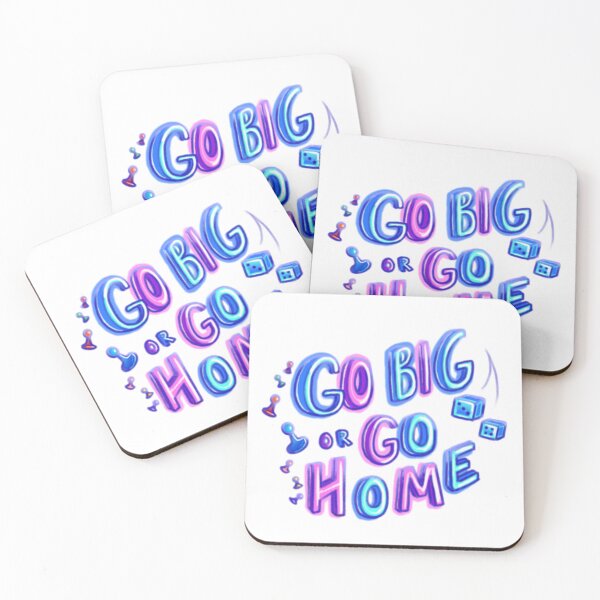 Item preview, Go Big Or Go Home Neon Logo  designed and sold by starl03t25.