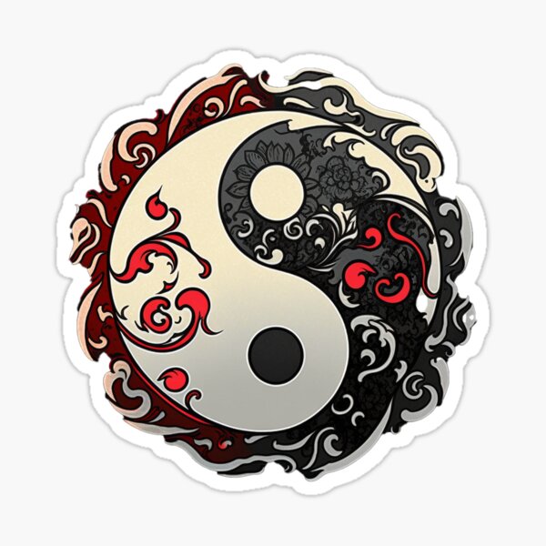 Artikel-Vorschau von Buntes künstlerisches Yin Yang 24, designt und verkauft von Generated Pixel.