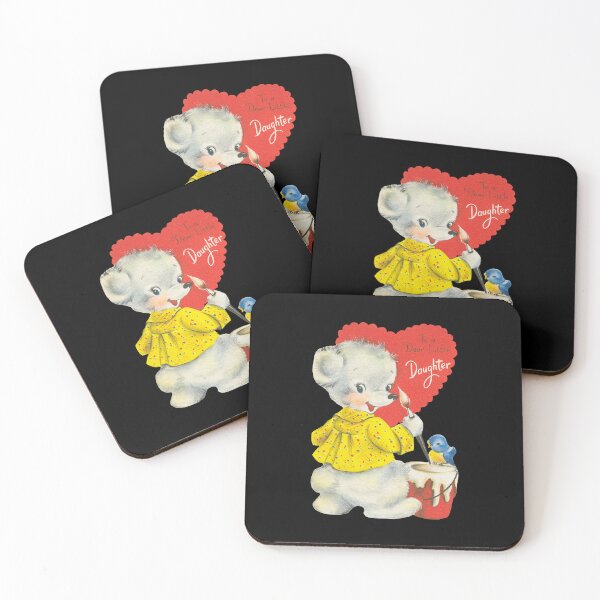 Item preview, Retro Animal Valentine's Day Card  designed and sold by PBJArt.