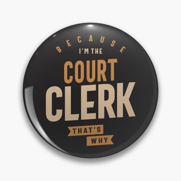 Item preview, Court Clerk   designed and sold by cidolopez.