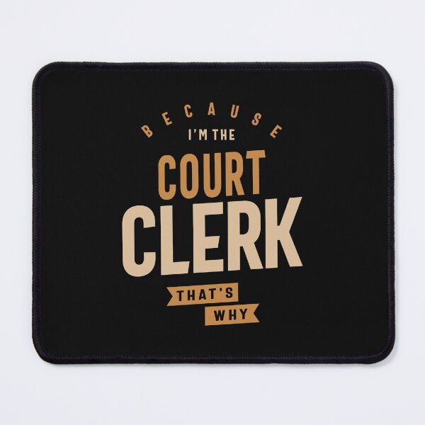 Item preview, Court Clerk designed and sold by cidolopez.