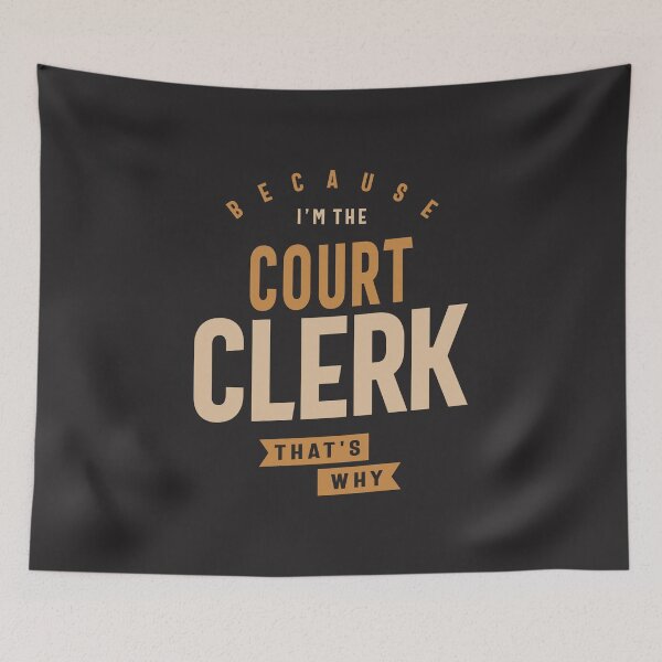 Item preview, Court Clerk   designed and sold by cidolopez.