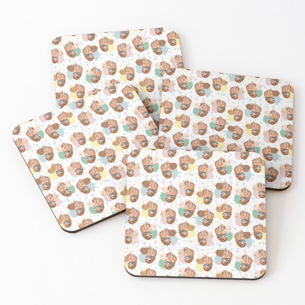 Item preview, Baby Cuddling Tiger Cub Nursery Decor Paradise Goals designed and sold by RegalitosParaTi.