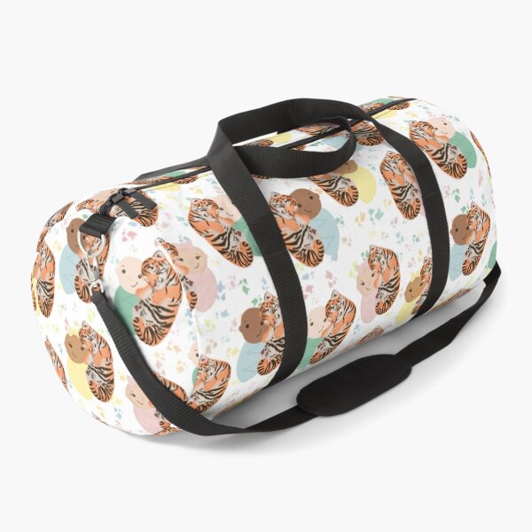 Item preview, Baby Cuddling Tiger Cub Nursery Decor Paradise Goals designed and sold by RegalitosParaTi.