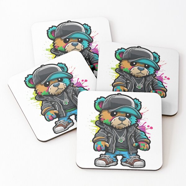 Item preview, Teddy Bear and the rapper style designed and sold by Melcu.