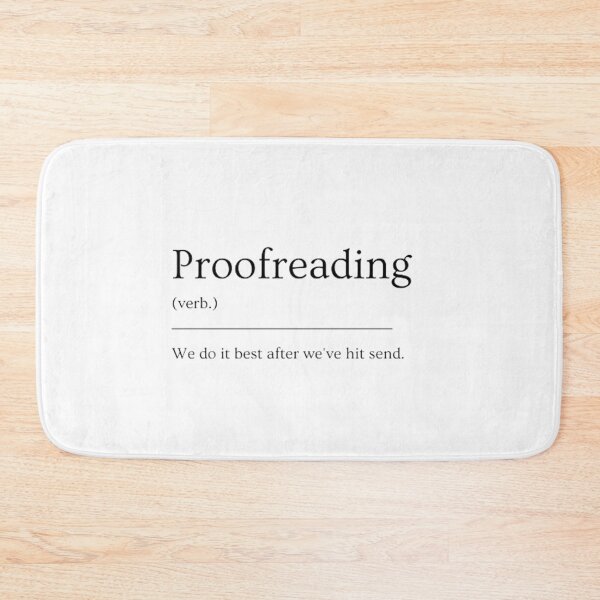 Item preview, Proofreading | Funny Dictionary Definition designed and sold by ED-TDesigns.