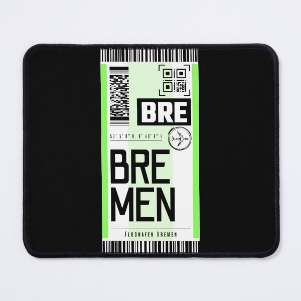 Item preview, BREMEN BRE classic luggage tag stickers designed and sold by LeddsoDello.