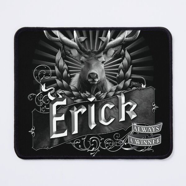 Item preview, Old-Timey Deer/Buck Label with Erick on it: A Vintage-Inspired Piece of Badassery designed and sold by PlaTolstoy.