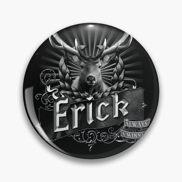 Item preview, Old-Timey Deer/Buck Label with Erick on it: A Vintage-Inspired Piece of Badassery designed and sold by PlaTolstoy.