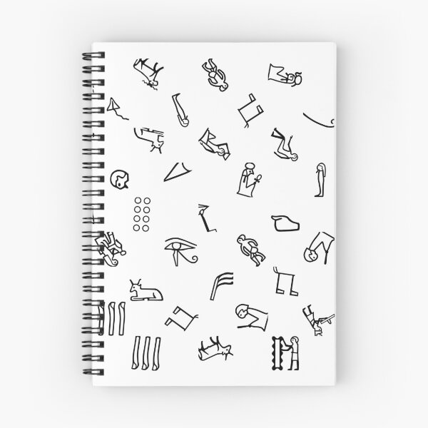 Item preview, Egyptian Hieroglyphs Pattern designed and sold by Pixel4Art.