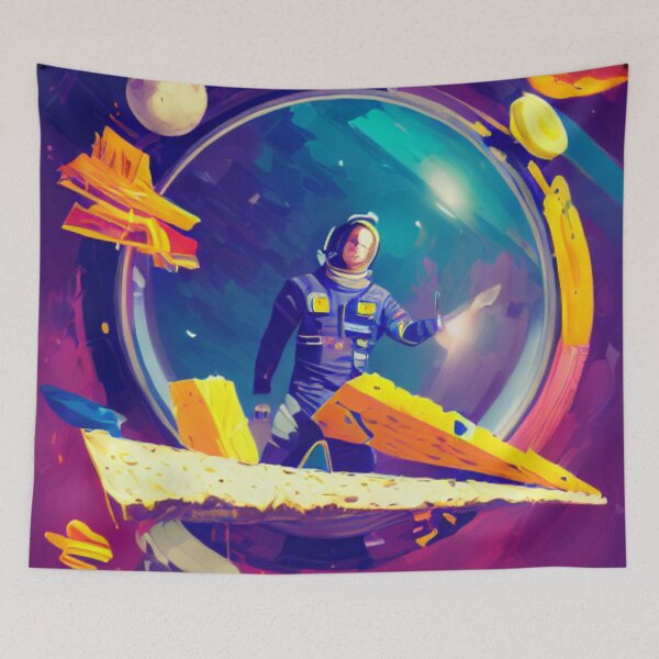 Item preview, A Cheese Rock Odyssey - Cosmic Cheese Chronicles designed and sold by WBP Mart.