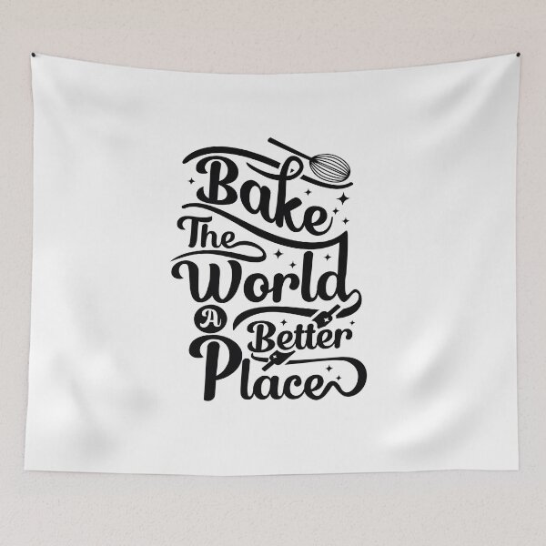 Item preview, you bake the world a better place designed and sold by Itsforyou1.