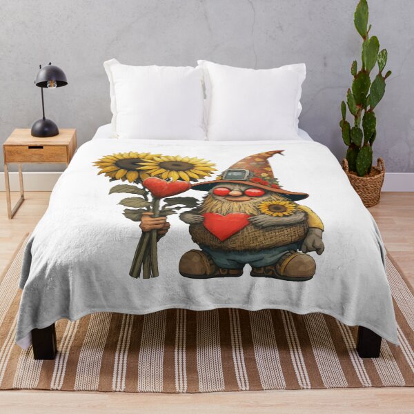 Item preview,  Gnomes With Sunflower In Valentine designed and sold by Azhastor.