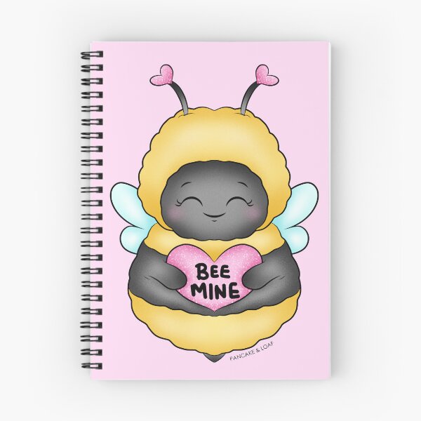 Item preview, Cute Fluffy Bumble Bee - Bee Mine! designed and sold by PancakeAndLoaf.