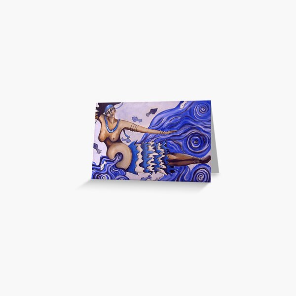 YEMAYA Greeting Card