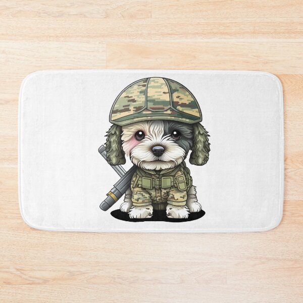 Item preview, Cute little Dog Soldier designed and sold by Melcu.