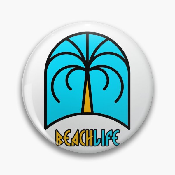 Item preview, Beach Life White Apparel Design 1 designed and sold by PastyDesigns.