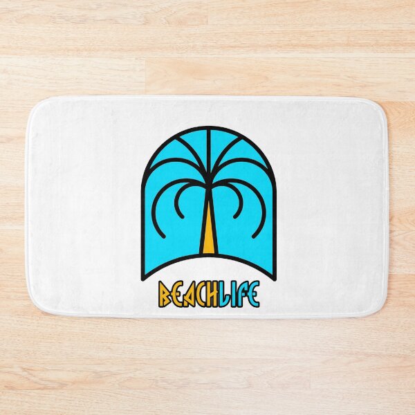 Item preview, Beach Life White Apparel Design 1 designed and sold by PastyDesigns.