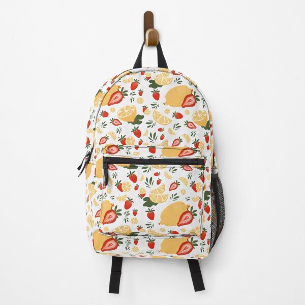 Item preview, Cutesy Watercolor Strawberry Lemonade Pattern Light designed and sold by Bee-Witched.