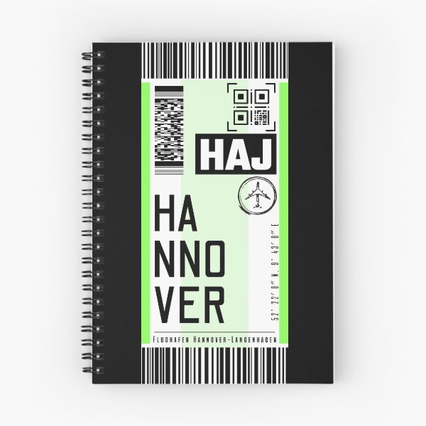 Item preview, HANOVER HANNOVER HAJ classic luggage tag stickers designed and sold by LeddsoDello.