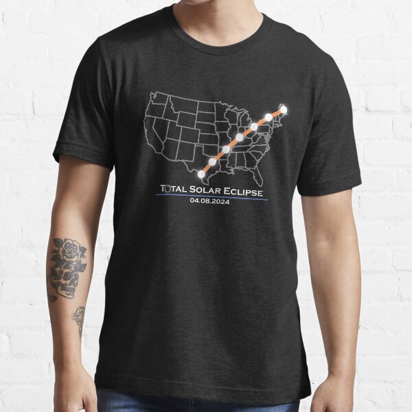 Total Solar Eclipse April 2024 Short-Sleeve Unisex T-Shirt