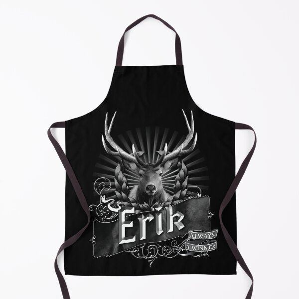 Item preview, Old-Timey Deer/Buck Label with Erik on it: A Vintage-Inspired Piece of Badassery designed and sold by PlaTolstoy.
